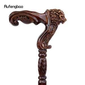Canne de marche créative en bois pur, motif léopard, style gentleman, pour l'extérieur - Product Image 3