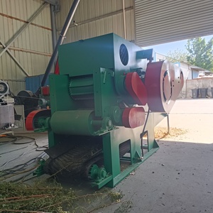 Trituradora de Madera Eléctrica Tipo Tambor con Banda Transportadora, Motor, Bomba, Engranaje y Rodamiento para Línea de Producción de Pellets de Madera, <span class=keywords><strong>Precio</strong></span> de Fábrica - Product Image 1