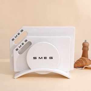 Planche à découper en marbre de qualité alimentaire double face anti-moisissure <span class=keywords><strong>Smeg</strong></span> avec finition anti-corrosion, valeur chromatique élevée - Product Image 1