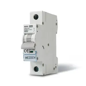 New Mold Mini Breaker MCB 1Pole 63A 50/60Hz 6kA 10kA High Breaking Capacity Differential Circuit Breaker