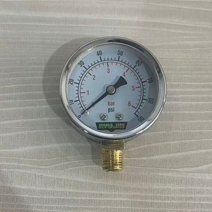 Y60 เกจวัดความดัน 9.513 มม- 0-25 บาร์การเชื่อมต่อแบบเกลียวสำหรับอุปกรณ์เสริมปั๊มน้ำคอมเพรสเซอร์ - Product Image 3