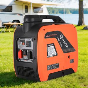 Generador Inverter Silencioso de Gasolina de 24 V CC con Enchufe Europeo, Máximo 2000 W, para Uso en Interiores y Exteriores - Product Image 1