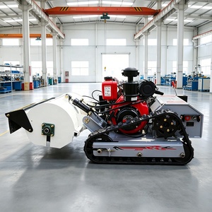 Robot <span class=keywords><strong>tondeuse</strong></span> à <span class=keywords><strong>gazon</strong></span> GPS Ranch, économique en main-d'œuvre et efficace, avec réglage à distance, <span class=keywords><strong>tondeuse</strong></span> à <span class=keywords><strong>gazon</strong></span> sur chenilles hautement performante - Product Image 4