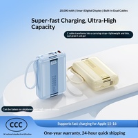 Kit de charge sans batterie (étui + carte mère) promotionnel, chargeur portable haute capacité au lithium polymère, câble de type C