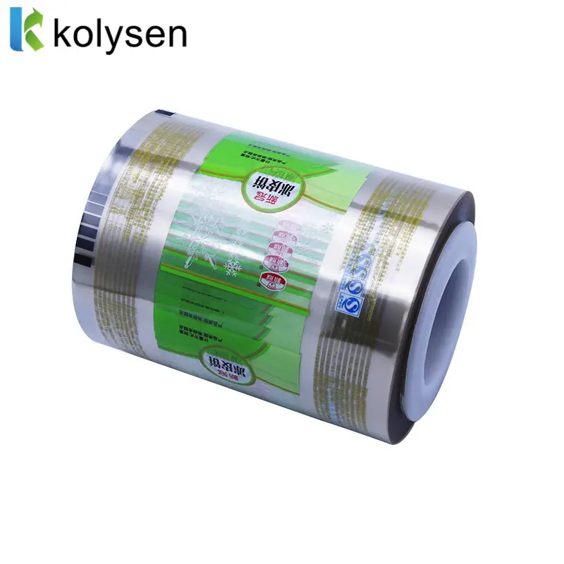 Kolysen ฟิล์มพิมพ์ลายสำหรับอาหารขนมคุกกี้เคลือบพลาสติกสำหรับห่ออาหาร