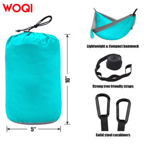 Hamaca Ligera de Nailon Woqi con Capacidad para 500 Libras, Hamaca Portátil para Acampar al Aire Libre con Bolsa de Almacenamiento - Product Image 3