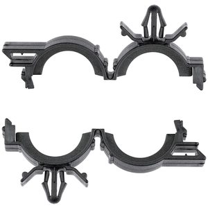 Clip para cables en forma de C, 21 mm de diámetro interior, nailon reforzado para arnés de cableado de Audi, Ford, Toyota, Honda - Product Image 4