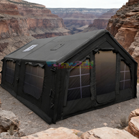 Tente pneumatique Tente de camping Oxford Cloth Pod Portable Hiking Folding Outdoor Waterproof Large Family Glamping Capsule Tente gonflable
