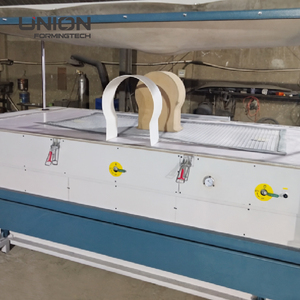 Machine <span class=keywords><strong>de</strong></span> thermoformage automatique sous vide avec <span class=keywords><strong>pompe</strong></span> et membrane en silicone pour la fabrication <span class=keywords><strong>de</strong></span> vasques en Corian, surfaces solides, PVC et bois - Product Image 4