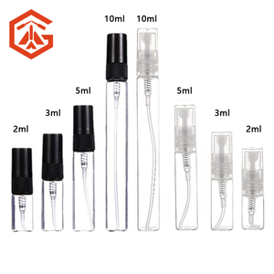 <span class=keywords><strong>Mini</strong></span> Botellas de <span class=keywords><strong>Perfume</strong></span> de Vidrio Redondas de 10 ml al por Mayor, Recargables, Atomizador Transparente, Muestras de Perfumes - Product Image 2