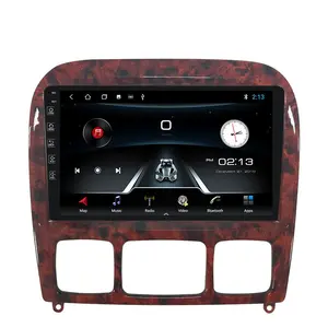 MEKEDE M100 Voice control Android 9 4Core Car DVD Multimedia Player For Benz S Class 1998-05 Radio Stereo Video SWC GPS WIFI BT