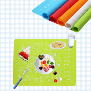 High Quality Waterproof Silicone Placemat Food Insulation Pad Dining <b>Table</b> Mat Darklight Modern Creative Design - Product Image 6
