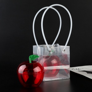 Boîte à bonbons en plastique transparente pour enfants, pour fête, mariage, Noël, cadeau de pomme, emballage - Product Image 3
