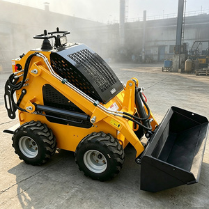 Compact Skid Steer Mini Rubber Track Design <b>Small</b> Track Skid Steer Versatile Front Compact Skid Steer - Product Image 4
