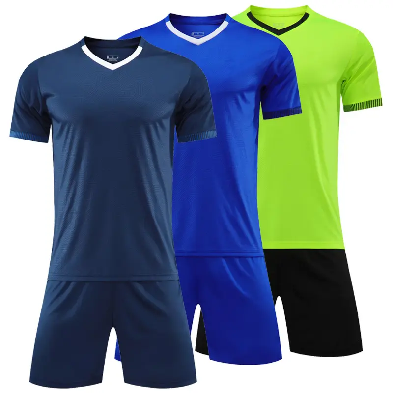 Sportswear Men Soccer Wear Customized Youth Soccer Jersey With Logo and Numbers Sublimated Soccer Uniforms