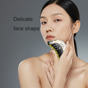 Appareil de beauté portable mini anti-rides à vibrations pour soins personnels, instrument de raclage et de raffermissement Gua Sha - Product Image 4