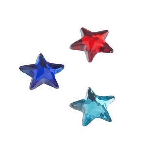 Piedras de Cristal Acrílicas Planas de 8mm sin Agujero, Pentagrama, para Manualidades, Accesorios de Ropa, Decoraciones de Uñas 3D - Product Image 5