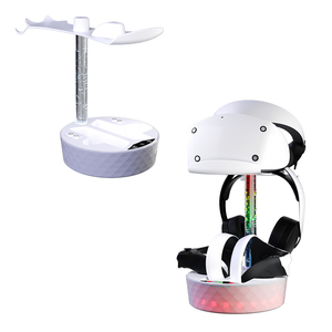 PSVR <span class=keywords><strong>2</strong></span>คอนโทรลเลอร์สถานีชาร์จขาตั้งจัดเก็บข้อมูลพร้อมไฟ RGB สำหรับเครื่องชาร์จ <span class=keywords><strong>PS</strong></span> <span class=keywords><strong>VR</strong></span> <span class=keywords><strong>2</strong></span> - Product Image 1
