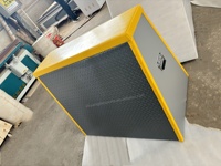 Venta caliente caja de bóveda de madera equipo deportivo Parkour deflector espuma suave Parkour caja trapezoidal caja de salto