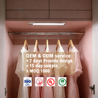 Éclairage personnalisé, armoires de salle de bain éclairées par LED, lumière à détecteur de mouvement, batterie au lithium 3,7 V 800 mAh, installation sans fil