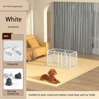 Clôture et enclos pour chien personnalisés, durables, imperméables, construction moderne en fer, écologiques, faciles à nettoyer