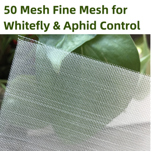 Rete <span class=keywords><strong>Anti</strong></span>-<span class=keywords><strong>Insetti</strong></span> 50 Mesh Trattata UV in PE HDPE per Serre, Protezione di Frutta e Verdura, Controllo Parassiti - Product Image 6