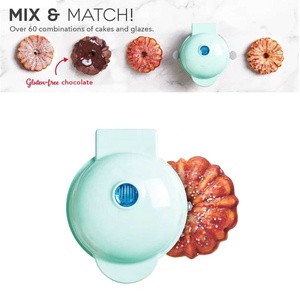 Mini Breakfast Machine Waffle <strong>Maker</strong> Round <strong>Cake</strong> <strong>Maker</strong> Home Pumpkin Pie <strong>Maker</strong> Children's Breakfast Machine Mini Baking Machine - Product Image 1