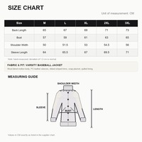 Blouson universitaire pour homme en gros, corps en laine, manches en cuir, style Letterman, poignets côtelés rayés, doublure matelassée chaude, blouson de baseball, OEM