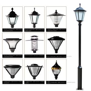 Lámpara solar LED para exteriores, moderna, curva, impermeable, para jardín, camino, parque, césped, calle - Product Image 4