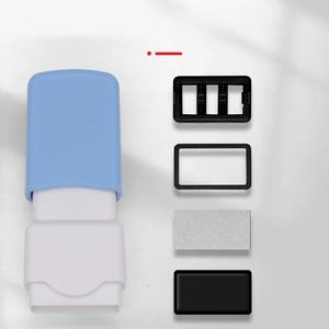 Timbro per Insegnanti da Ufficio, Colorato e Portatile, Carino in Gomma Espansa, Rettangolare 13*5mm, Timbro Flash per Bambini - Product Image 6