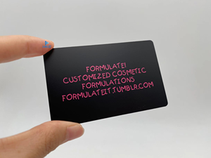 זהב מראה מתכת כרטיס ביקור יצרן - Product Image 3