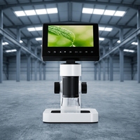 Microscope numérique HD 1080P certifié CE, écran LCD 1000X, loupe portable pour l'éducation STEM et les cadeaux pour amateurs