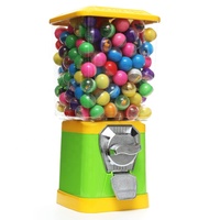 Distributeur de bonbons et de jouets en capsules TR618FM pour balles rebondissantes, bonbons et noix de 22 à 35 mm avec monnayeur métallique