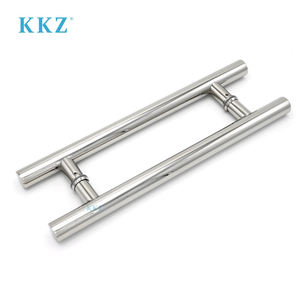 مقابض سحب للمدخل الزجاجي الرئيسي من الفولاذ المقاوم للصدأ القابل للتخصيص KKZ مقاس 300 مم 450 مم 600 مم 800 مم 1000 مم للاستخدام التجاري والمكتبي - Product Image 1