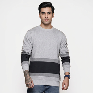 Premium Quality <b>Sweatshirt</b> Heavyweight Cotton Custom Logo <b>Sweatshirts</b> Crew Neck Oversized Unisex Pullover <b>Sweatshirts</b> Men - Product Image 1