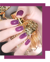 Fournitures pour ongles en gel UV en gros OEM/ODM uniquement – Vernis gel effet fourrure naturel longue durée pour manucure hivernale festive