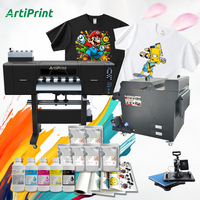 Impresora DTF Artiprint A1 con cabezal de impresión Epson I3200 I1600 XP600 adecuada para fábricas de ropa impresora DTF 1 año de servicio