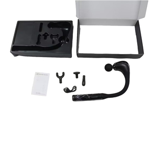 Pistola de masaje con motor sin escobillas de tejido profundo con mango extendido, masajeador de espalda y cuello de percusión, dispositivo portátil de recuperación muscular - Product Image 3