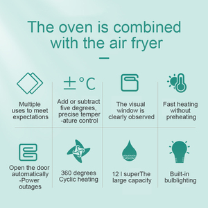 Fabrika fiyat tencere 8L 6L 5L en 15L buharlı hava fritöz fırın dijital fırın restoran ticari hava fritöz - Product Image 2