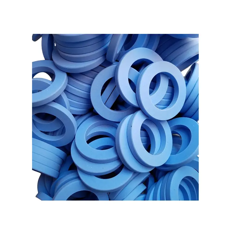 Made in China parti a forma speciale Uhmwpe in plastica resistente all'usura parti in PTFE blu