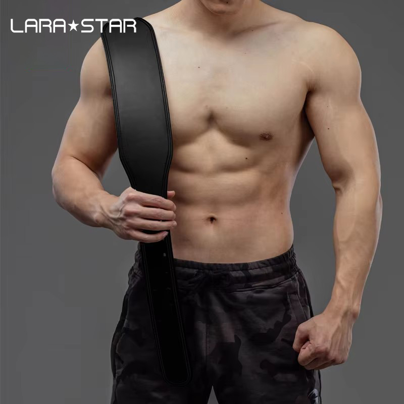 Cintura Professionale KDK Powerlifter In Pelle Per Bodybuilding E Pesi Massimi – Taglia XXL (112-134 Cm)