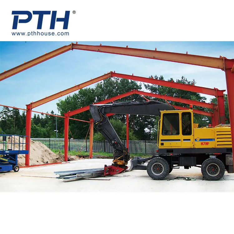 Netherlands Project Prefabricated Durable Steel Structure Warehouse Professional Design Cost Effective Industrial Construction