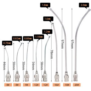 獣医の再利用可能な動物の給餌針ペットの鳥の水門カヌラペットラットマウス経口強制飼い葉桶給餌針 - Product Image 5