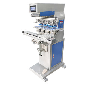 Shuttle Pad <b>Printing</b> Machine 4 Heads Eco Solvent <b>Ink</b> Four Colors Eggshell <b>Printing</b> AC 220 V Non Standard Customization - Product Image 4