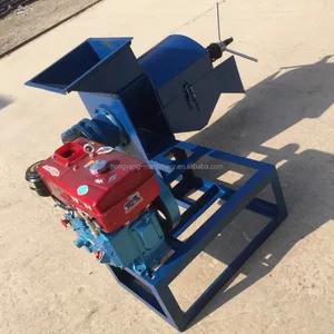 Diesel powered palm oil press for small palm farms, 5 tons per day palm fruit oil press stand-alone