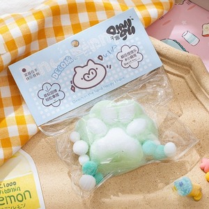 Jouet en forme de patte d'ours TPR Cat Paw Taba, doux, unique, à récupération lente, amusant à presser, cadeau pour enfants, personnalisable avec carte - Product Image 2