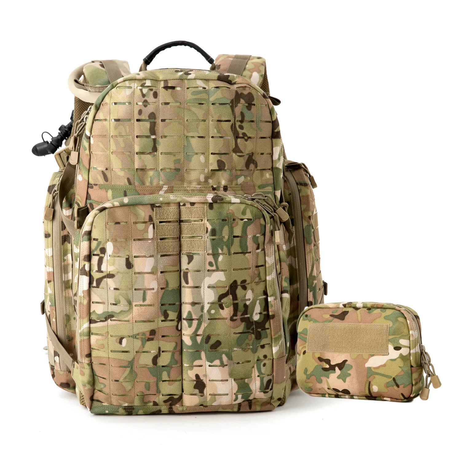 AKMAX Adventure 72H 3D-Rucksack MOLLE Tactical Assault Pack mit 3L-Blase