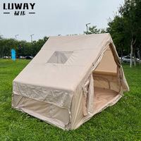 Produits chauds Tente de camping gonflable portable Tissu Oxford imperméable fabriqué pour des aventures en plein air faciles