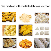 Petite machine automatique de fabrication d'aliments pour boulettes Empanadas Samosas-Utilisation commerciale pour restaurants, magasins d'alimentation, hôtels, noyau moteur