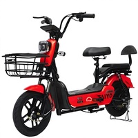 48V 350W Aluminum Alloy 3-Speed Electronic Digital Rear Hub Lead-Acid Integrated Battery Electric Motorcycle Conversion Kit
